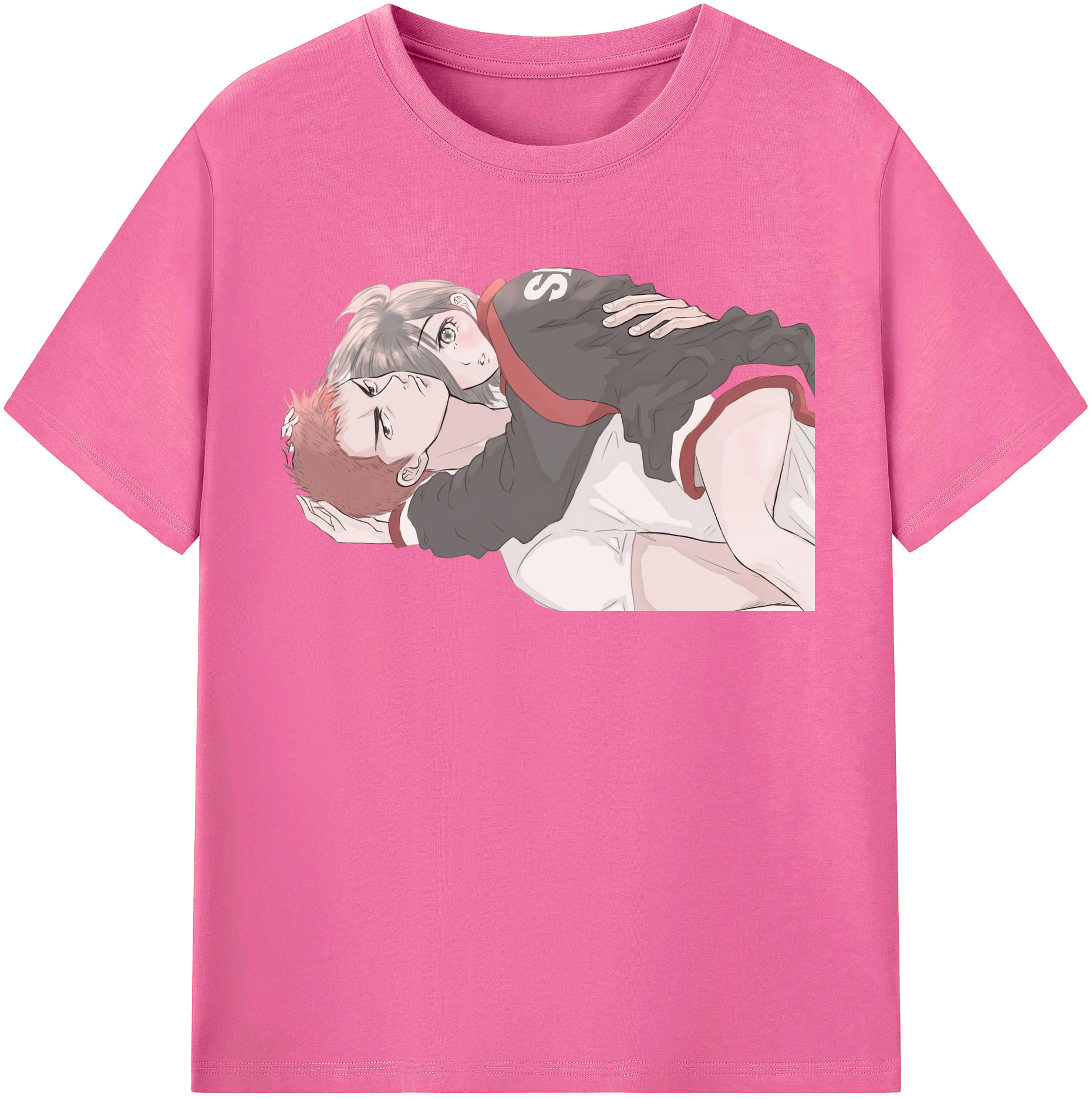 （画像用） SLAM DUNK／スラムダンク レディースカジュアルプリントTシャツ（綿100％）